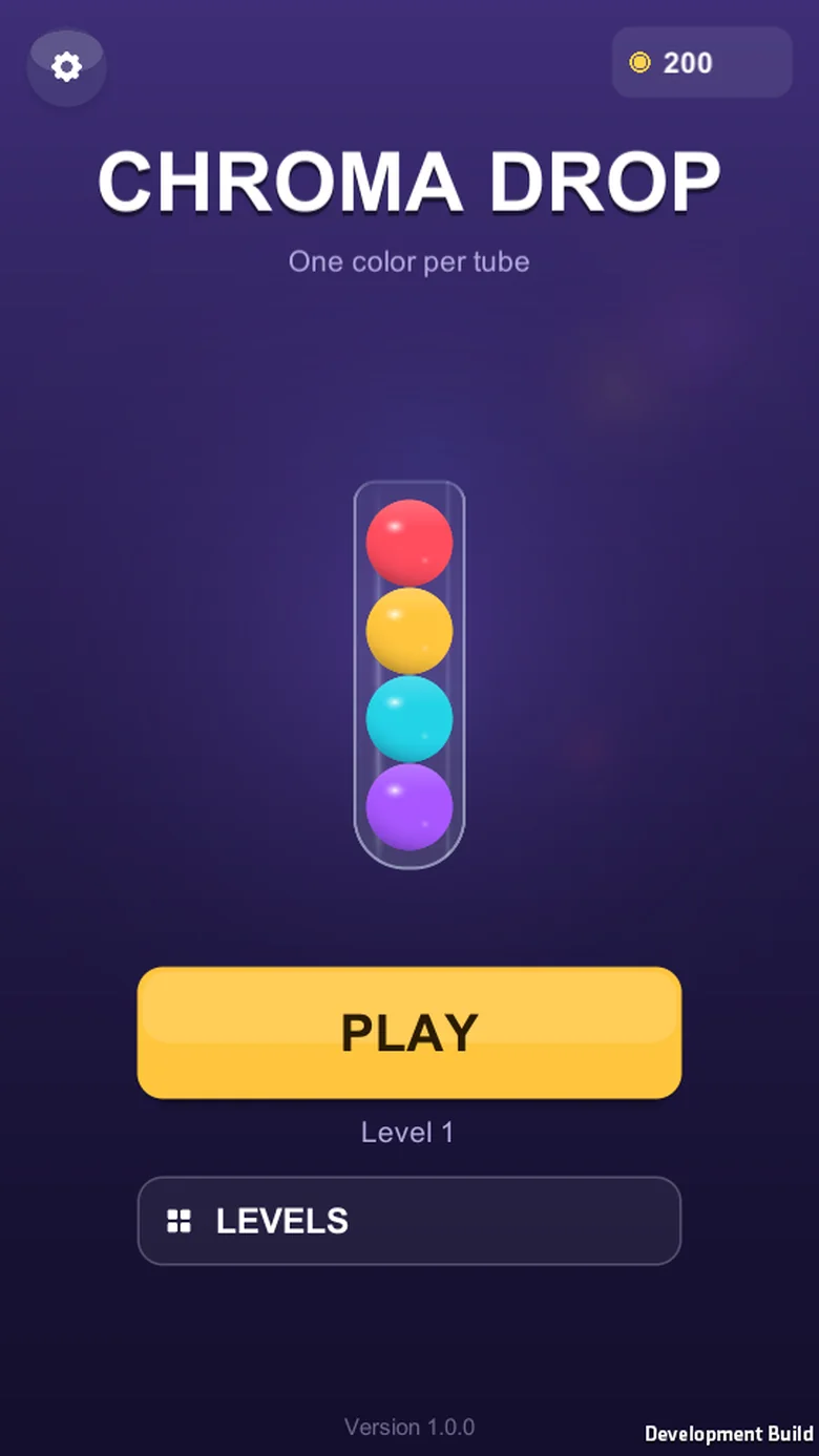 Chroma Drop ekranı 1
